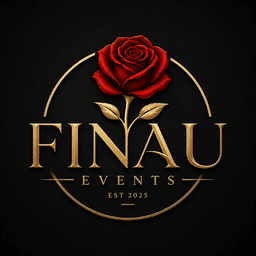 Finau Events rose logo